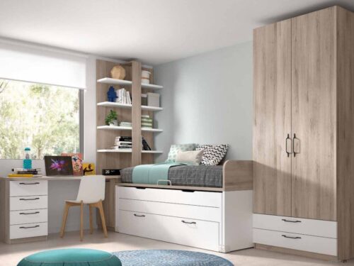 Dormitorio juvenil ref. 076/201 – Muebles jevape