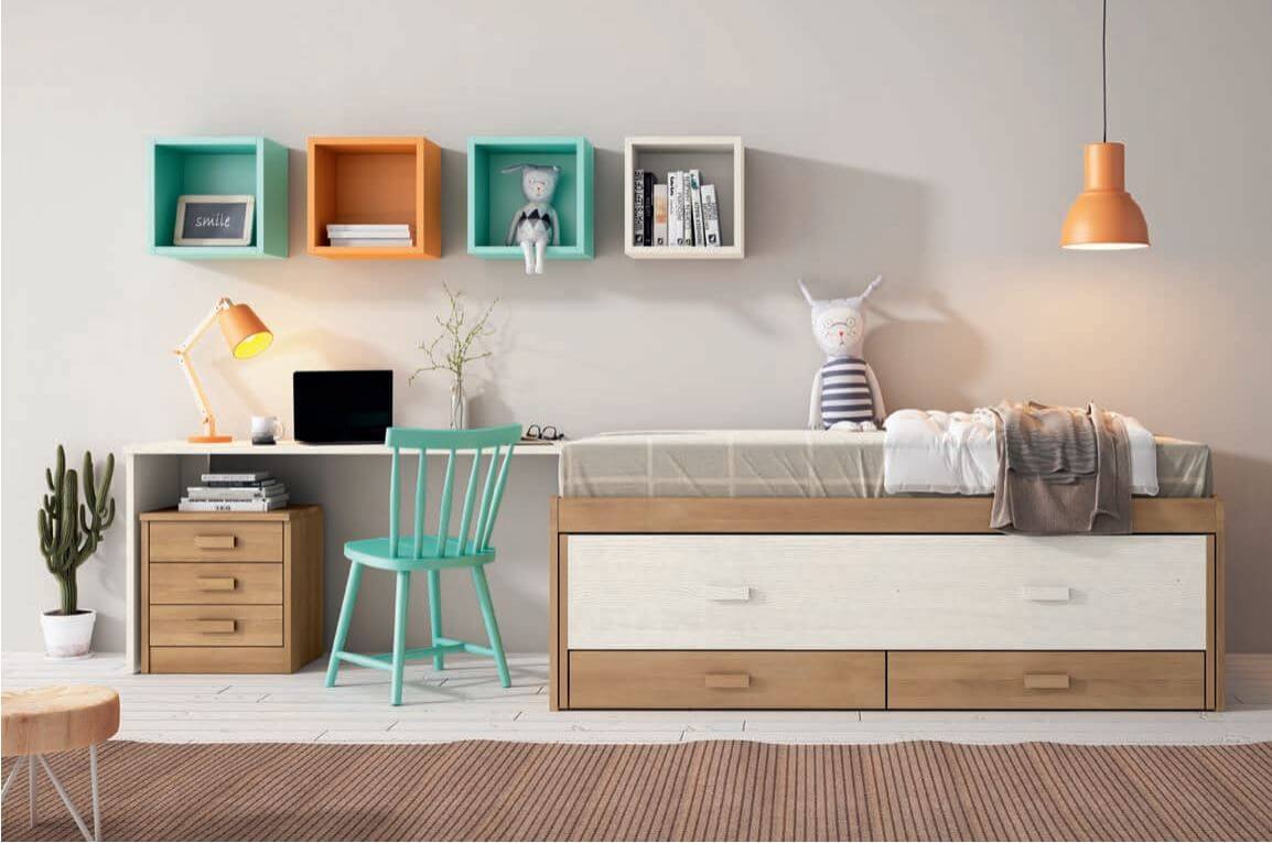 Dormitorio juvenil ref. 076/201 – Muebles jevape