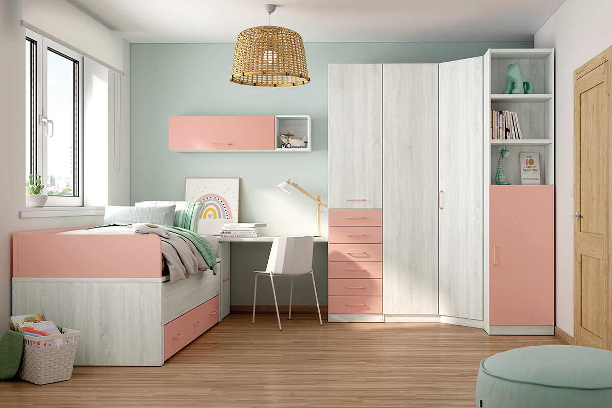 Dormitorio juvenil ref. 076/201 – Muebles jevape