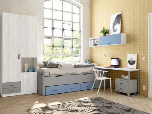 Dormitorio Juvenil Ref. 076/206