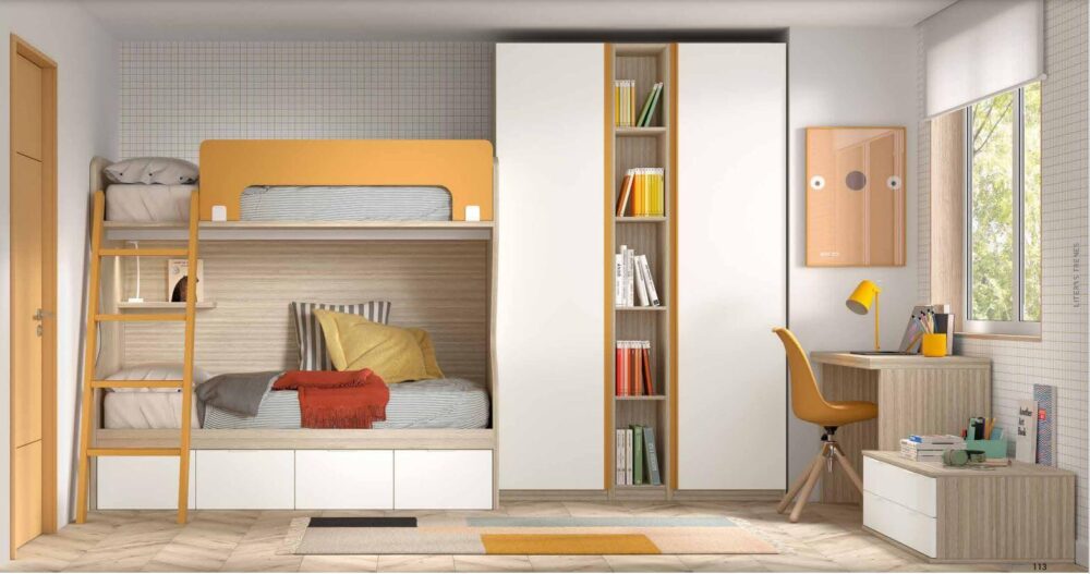 Dormitorio Juvenil Ref. 125/54