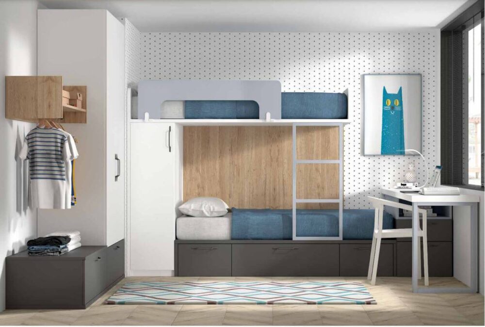 Dormitorio Juvenil Ref. 125/60