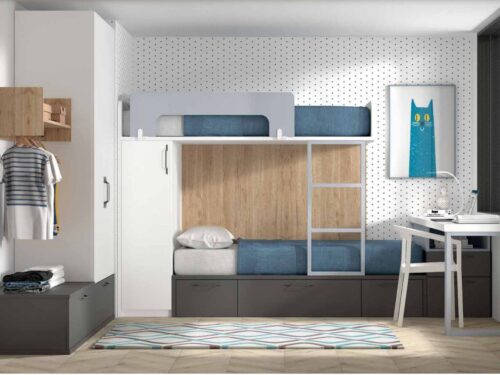 Dormitorio Juvenil Ref. 125/60