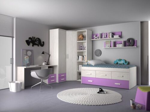 Dormitorio Juvenil Ref. 08/07